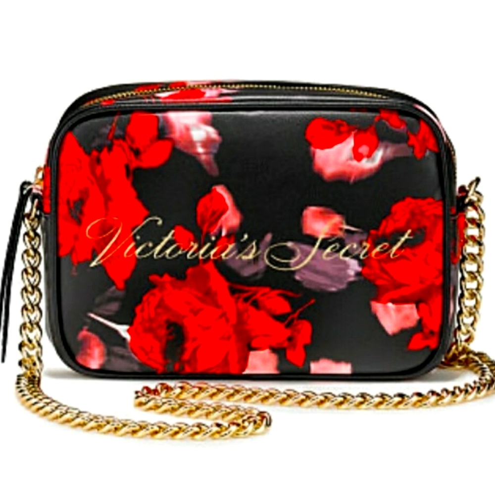 NEW Victoria's Secret Crossbody Purse w/Gold Chain